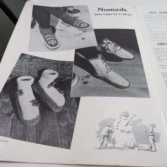 Lily Knitting Magazine 1949 called Sweaters #22 (23pgs 12x9") black/white photos - Picture 4 of 13